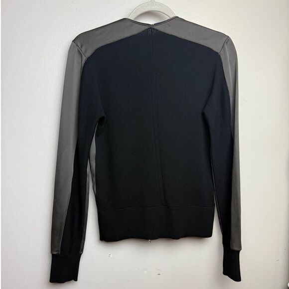 Rag & Bone Vivienne Olive Zip-up Top Sweater Sz. S - Picture 7 of 9